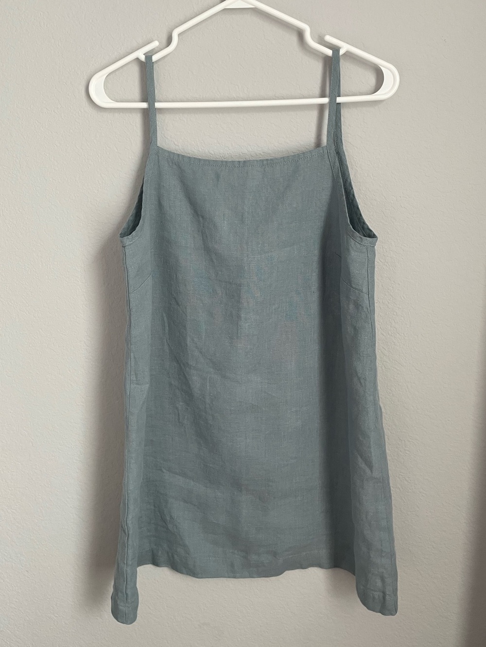 Linen Fox mini dress natural fiber